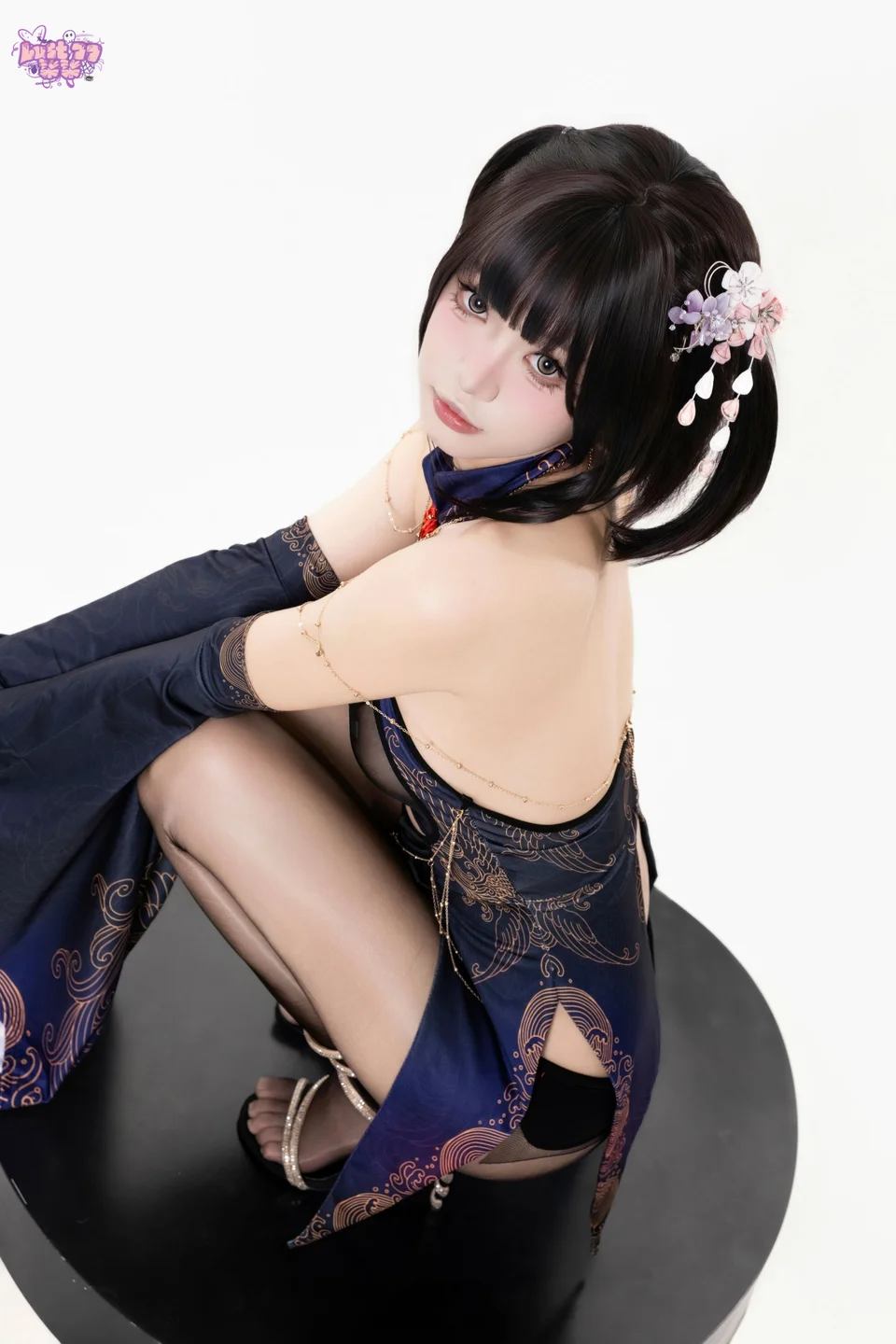 柒柒要乖哦 - No.073 紫电 [69P-756MB] tg@simisebaisi 【丝足阁】003.webp